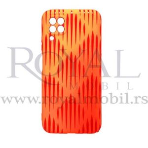 Futrola Soft Print GEOMETRIK No5 za iPhone 13 Mini (5.4) fluorescentno narandzasta