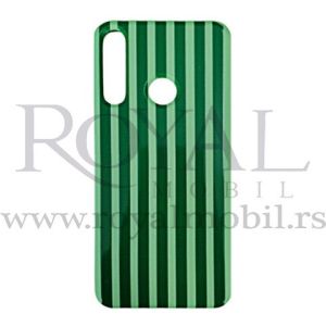 Futrola Soft Print GEOMETRIK No16 za Huawei P Smart 2021 / Y7a maslinasto zelena