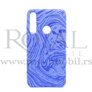Futrola Soft Print GEOMETRIK No12 za Samsung G998F Galaxy S30 Ultra / S21 Ultra svetlo plava