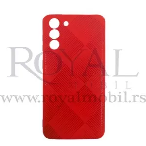 Futrola Soft Print GEOMETRIK No13 za Samsung G990 Galaxy S21 FE crvena