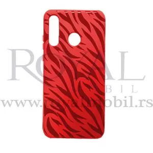 Futrola Soft Print GEOMETRIK No7 za Samsung G998F Galaxy S30 Ultra/S21 Ultra crvena