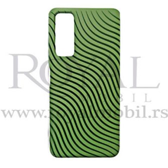 Futrola Soft Print GEOMETRIK No6 za Samsung G996 Galaxy S21 Plus / S30 Plus zelena