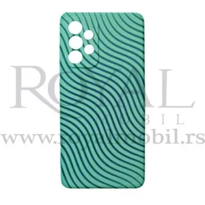 Futrola Soft Print GEOMETRIK No6 za Samsung G991F Galaxy S30 / S21 tirkiz