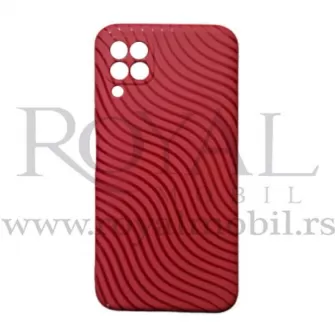 Futrola Soft Print GEOMETRIK No6 za Samsung A025 Galaxy A02S crvena