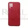 Futrola Soft Print GEOMETRIK No6 za Samsung A025 Galaxy A02S crvena