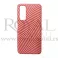Futrola Soft Print GEOMETRIK No6 za Huawei P Smart 2021 / Y7a svetlo roze