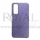 Futrola Soft Print GEOMETRIK No6 za Huawei P Smart 2021 / Y7a lila