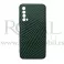 Futrola Soft Print GEOMETRIK No6 za Huawei P Smart 2021 / Y7a maslinasto zelena