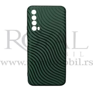 Futrola Soft Print GEOMETRIK No6 za Samsung A225 Galaxy A22 maslinasto zelena
