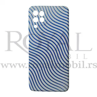 Futrola Soft Print GEOMETRIK No6 za Samsung A225 Galaxy A22 svetlo plava
