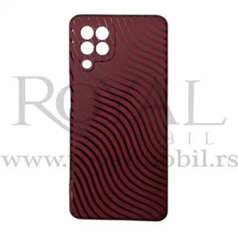 Futrola Soft Print GEOMETRIK No6 za Samsung A225  Galaxy A22 bordo