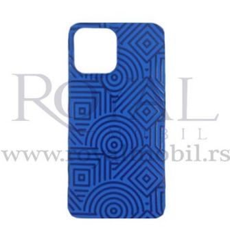 Futrola Soft Print GEOMETRIK No9 za Huawei P Smart 2021 / Y7a plava