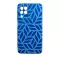 Futrola Soft Print GEOMETRIK No8 za Huawei P Smart 2021 / Y7a plava