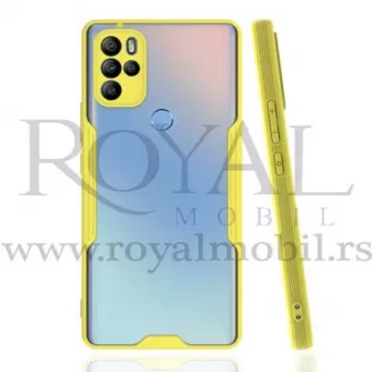 Futrola SA OKVIROM za Realme C11 2021 zuta