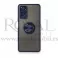 Futrola PVC MATTE sa magnetom za Samsung A037 Galaxy A03S tamno plava