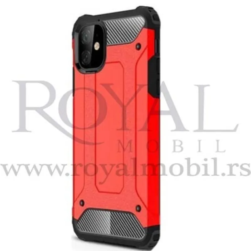 Futrola ZORE CRASH HARD za Samsung Galaxy S22 Ultra crvena