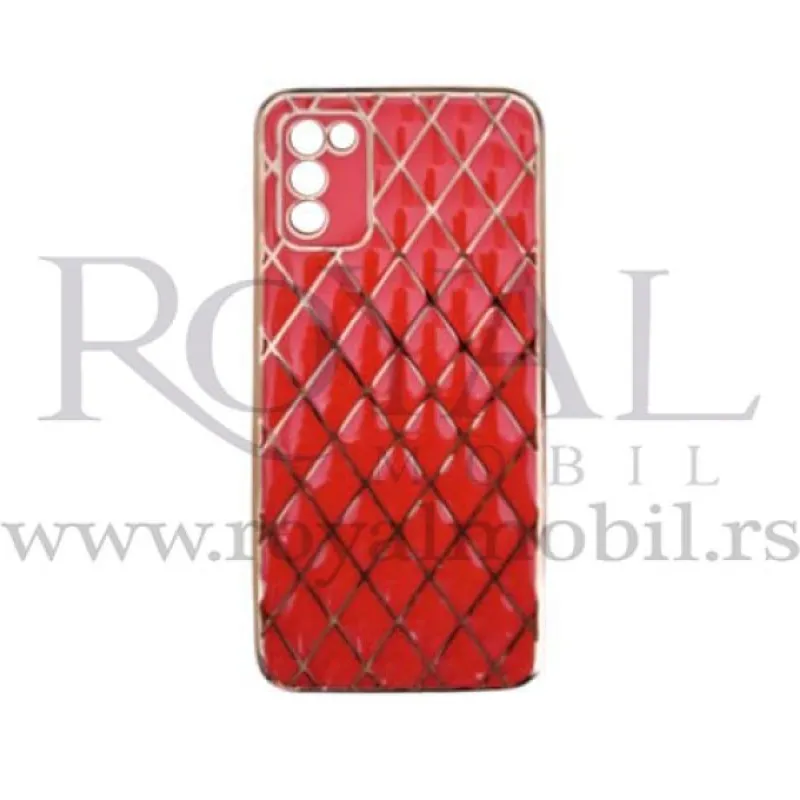 Futrola CRYSTAL CASE No5 za Samsung A025 Galaxy A02S crvena