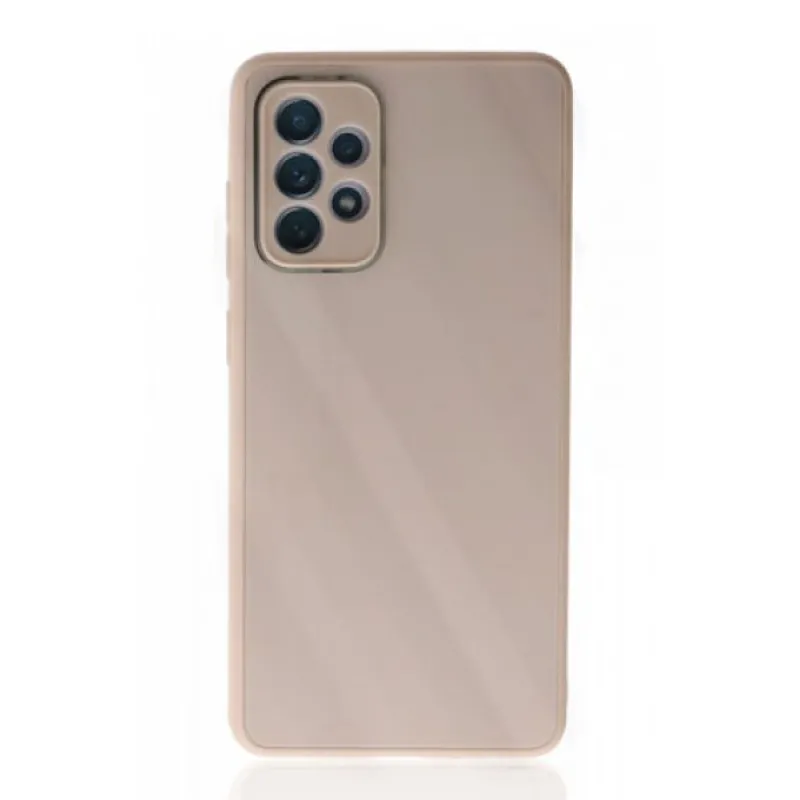 Futrola GLASS CASE za Xiaomi Redmi 9C puder roze