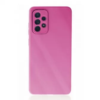 Futrola GLASS CASE za Realme C21 roze