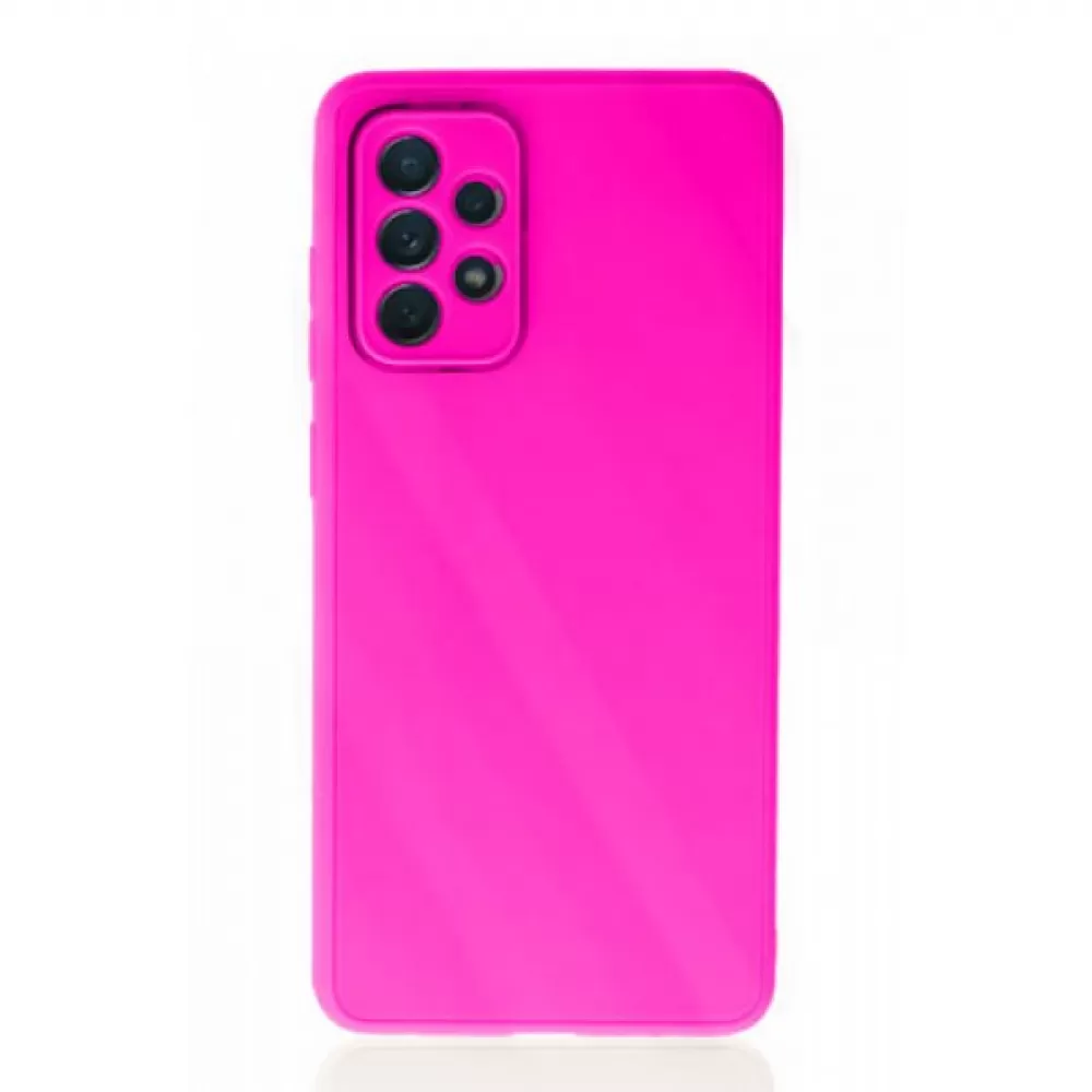 Futrola GLASS CASE za Realme C21 pink