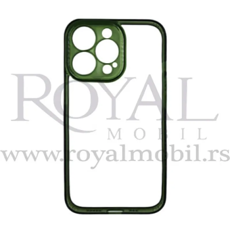 Futrola PVC SA BUMPEROM za iPhone 13 (6.1) zelena