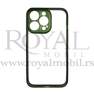Futrola PVC SA BUMPEROM za iPhone 13 Pro (6.1) zelena