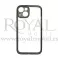 Futrola PVC SA BUMPEROM za iPhone 13 Pro (6.1) crna