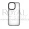 Futrola CLEAR SA BAMPEROM za iPhone 13 Mini (5.4) siva
