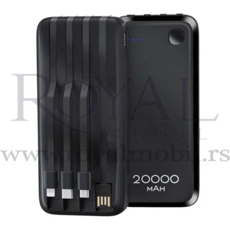 Power bank KONFULON 20000mAh A23s crno-beli