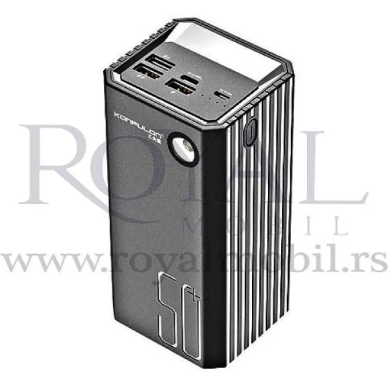 Power bank KONFULON 50000mAh A22 crni