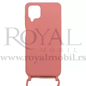 Silikonska futrola SOFT X-Cell SA PERTLOM za Samsung A125 Galaxy A12 roze