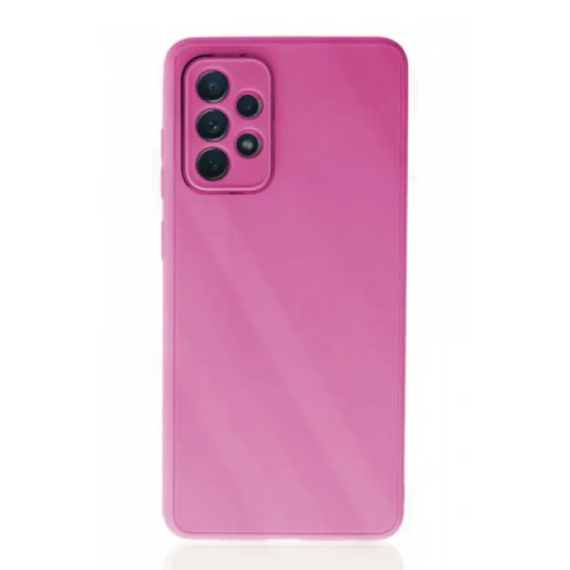 Futrola GLASS CASE za Xiaomi Redmi Note 10 / Note 10s svetlo roze