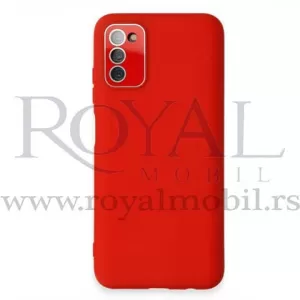 Silikonska futrola SOFT X-Cell SA ZASTITOM ZA KAMERU za Samsung A125 Galaxy A12 crvena