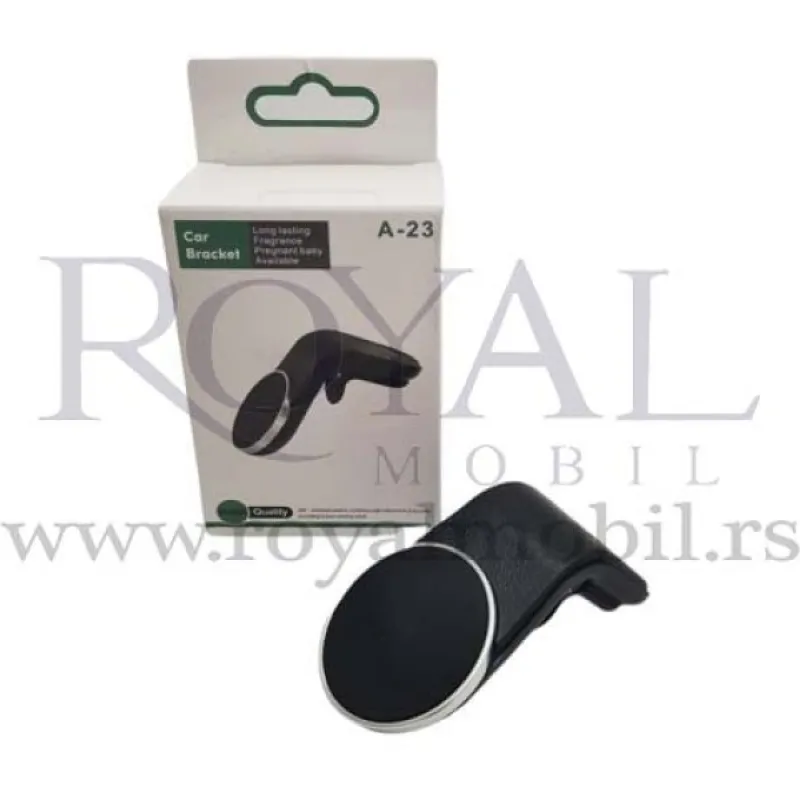 Auto drzac A-23 (za ventilacioni otvor) srebrna