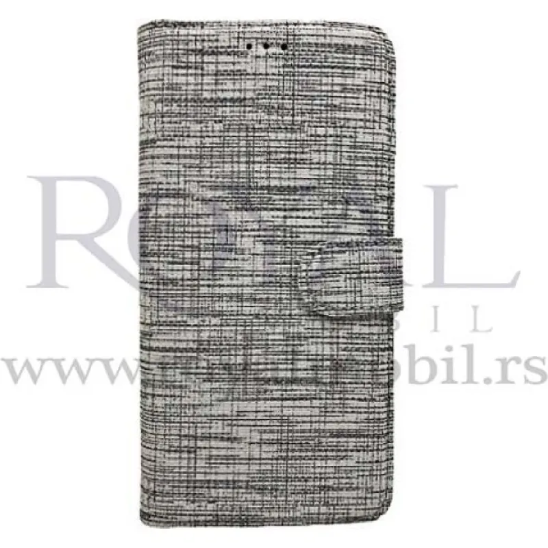 Futrola TEXTILE FLIP za Realme C11 siva
