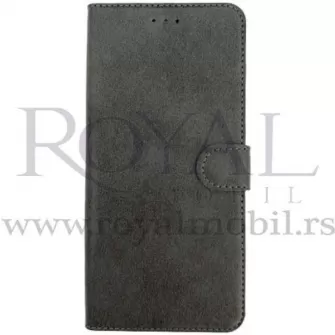 Futrola ROYAL FLIP za Samsung A025 / A037 Galaxy A02S / A03S tamno siva