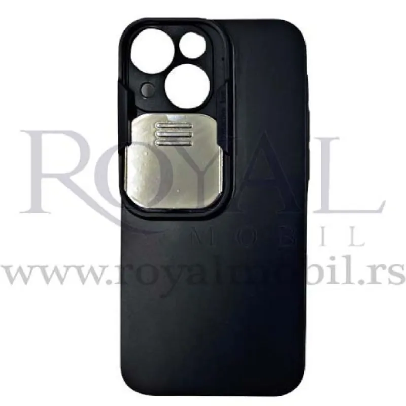 Futrola MIMO PROTECT CAMERA za iPhone 12 Pro Max (6.7) crna
