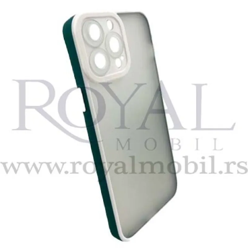 Futrola PVC PRO CAMERA za iPhone 13 (6.1) zelena