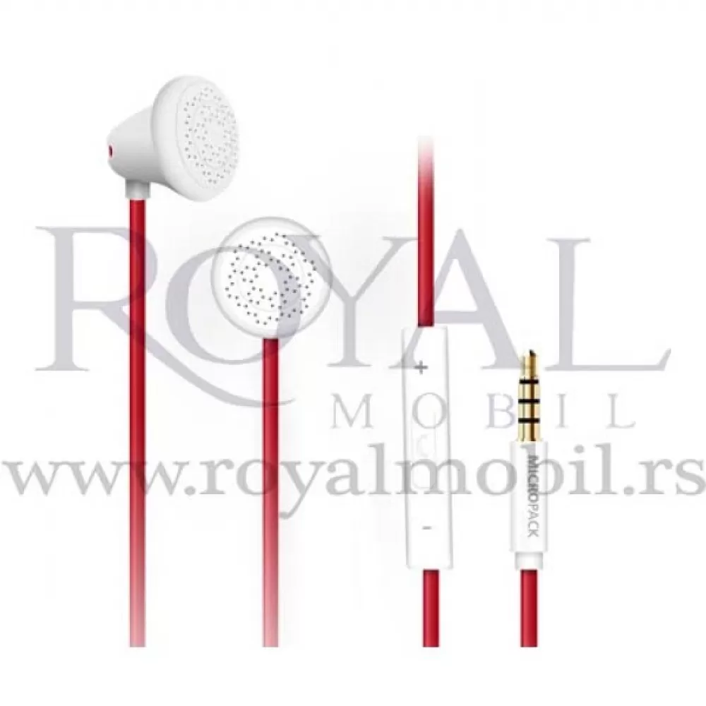 Slusalice MICROPACK PROFESSIONAL HI-FI EM-113 3.5mm bela