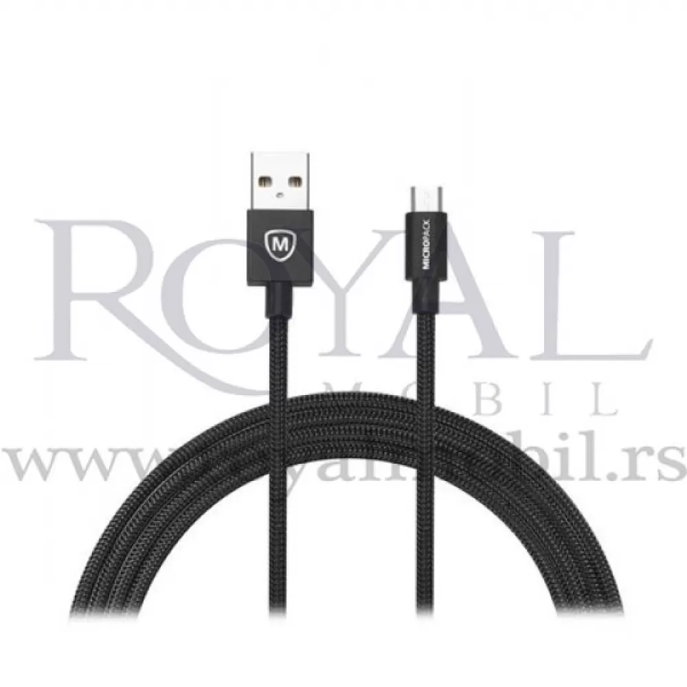 USB kabal SUPER STRONG FAST 3A MC-315 crna