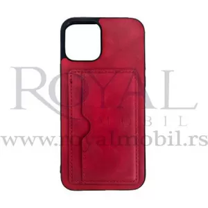 Futrola MIMO SA DZEPICEM  za iPhone 12 Mini (5.4) crvena