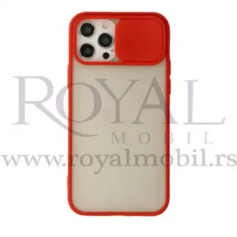 Futrola PVC FULL PROTECT CAMERA za iPhone 13 Mini (5.4) crvena