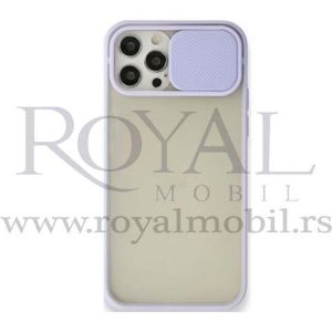 Futrola PVC FULL PROTECT CAMERA za iPhone 13 Pro Max (6.7) lila