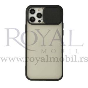 Futrola PVC FULL PROTECT CAMERA za iPhone 13 Pro (6.1) crna