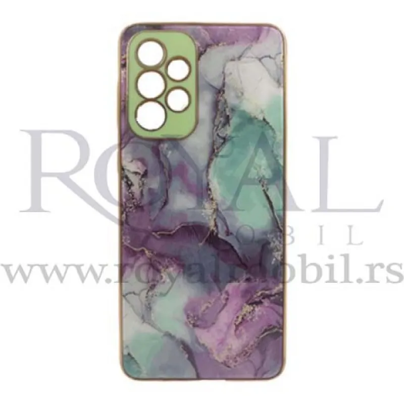 Futrola MERMER MIX SA NIKLOVANIM OBODOM za Samsung A135 Galaxy A13 4G No1
