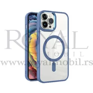 Futrola PVC WIFI MAGSAFE za Samsung S906 Galaxy S22 Plus plava