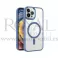 Futrola PVC WIFI MAGSAFE za Samsung S906 Galaxy S22 Plus plava