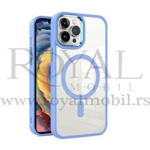 Futrola PVC WIFI MAGSAFE za Samsung S906 Galaxy S22 Plus svetlo plava