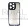 Futrola CLEAR CAMERA SHINE za iPhone 13 (6.1) crna
