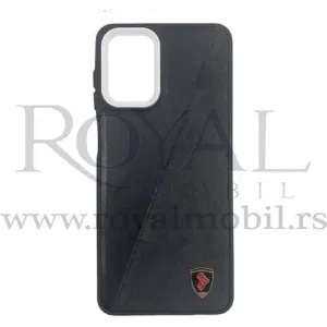 Futrola LEATHER TEXTIL za iPhone 13 Pro (6.1) crna